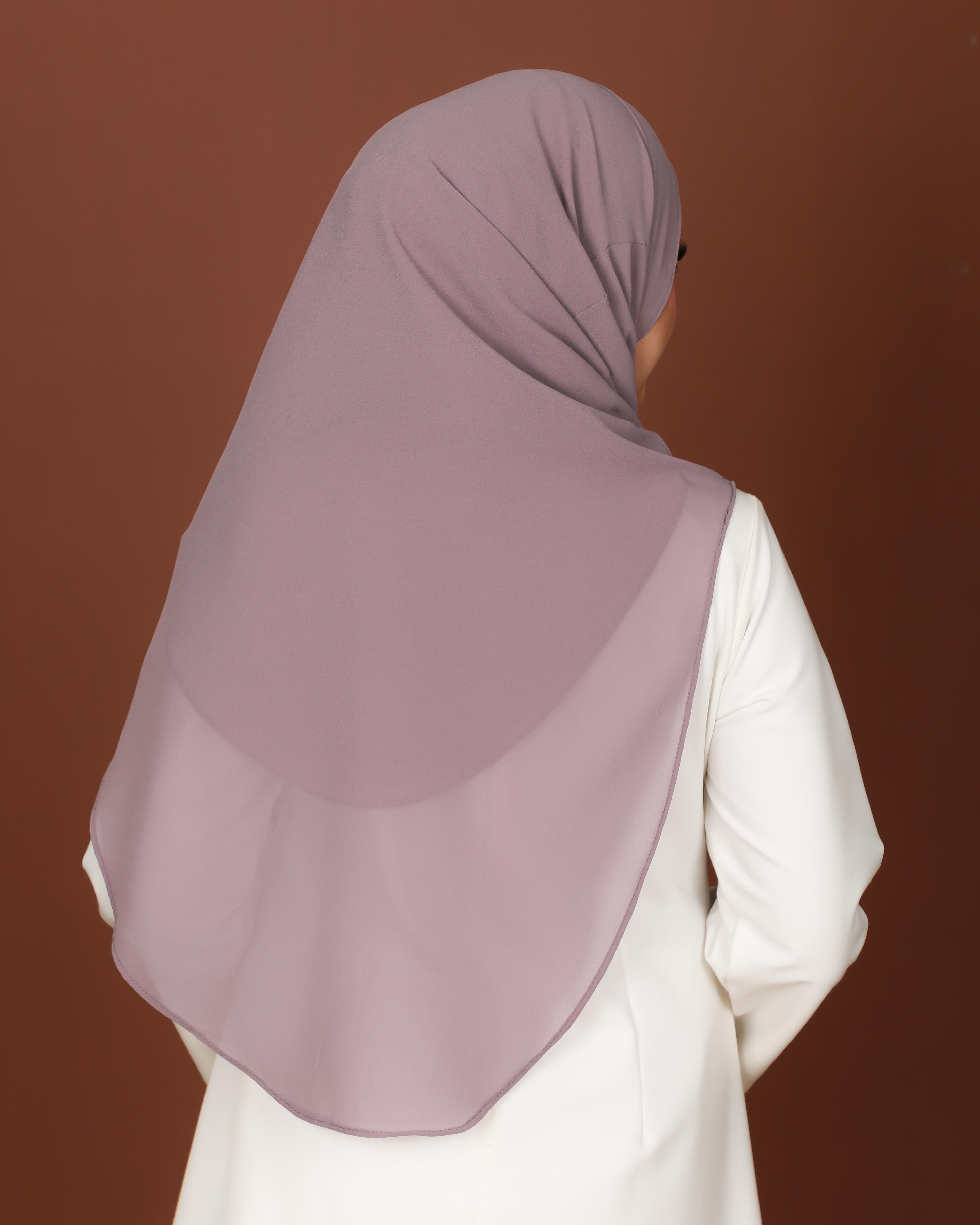 HUMAIRA PLAIN - HUP23 (DARK LILAC)