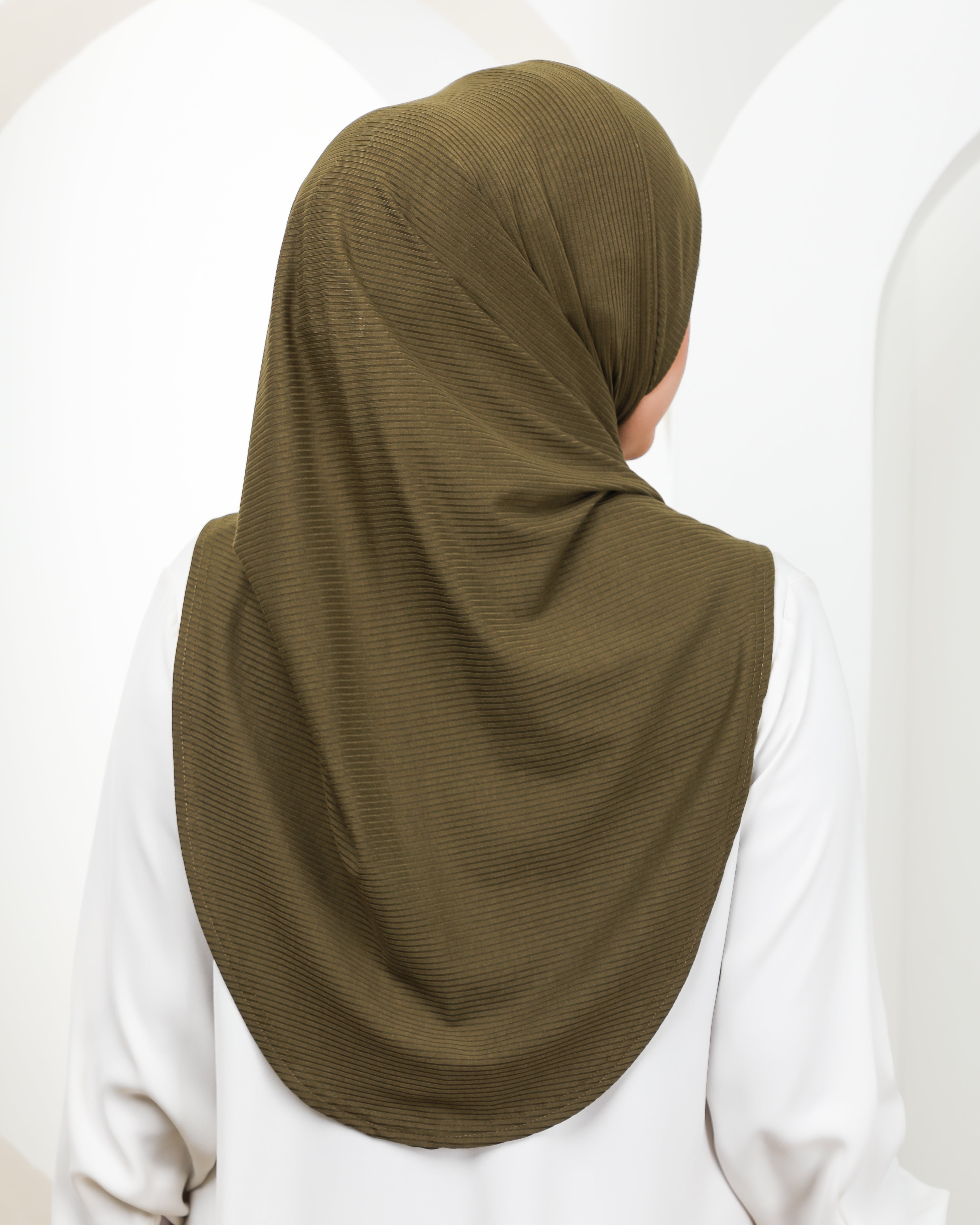 SAUK RIBBED SLIM CUT - SUKS18 (MOSS GREEN)