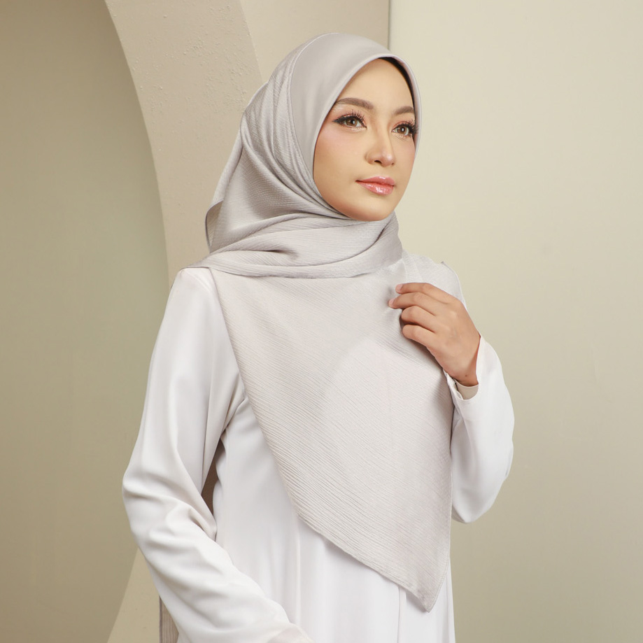 HANIS SATIN LUXE - HSR04 (SILVER)