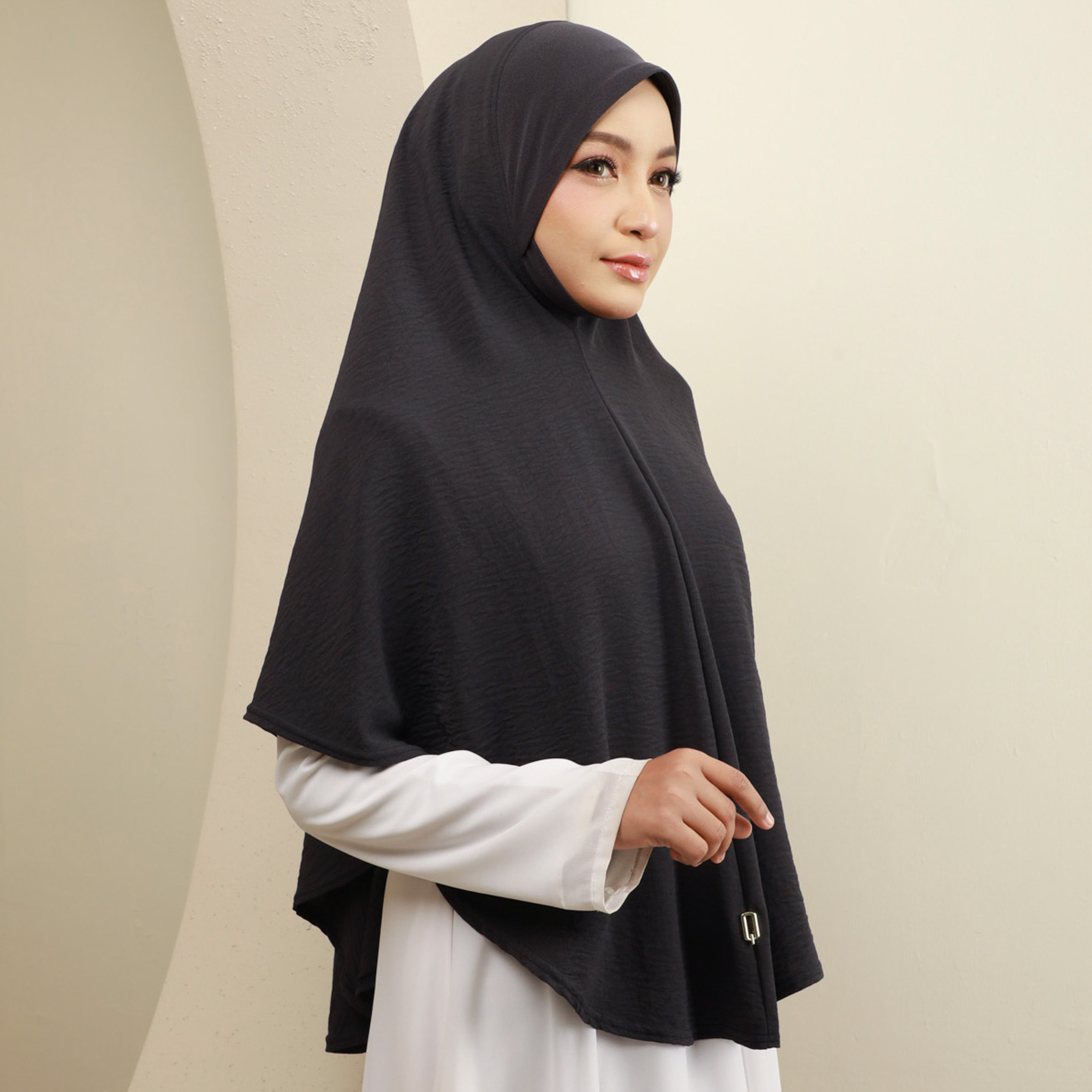 RABIATUL KHIMAR - RT10 DARK GREY
