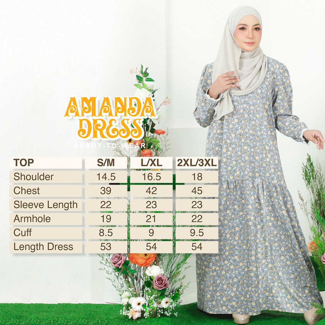 AMANDA DRESS - AM02