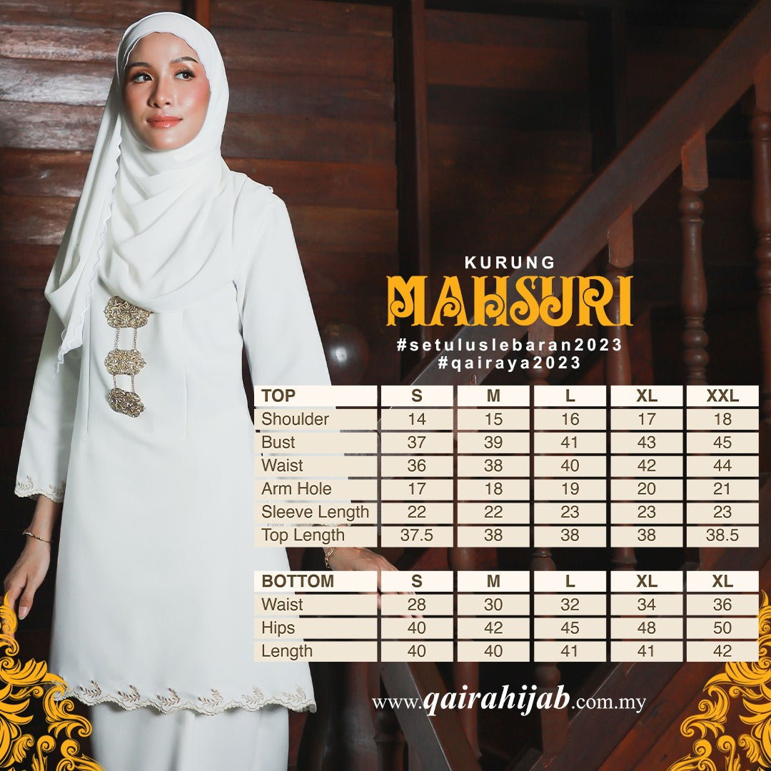KURUNG MAHSURI - MAH05 (BLACK)