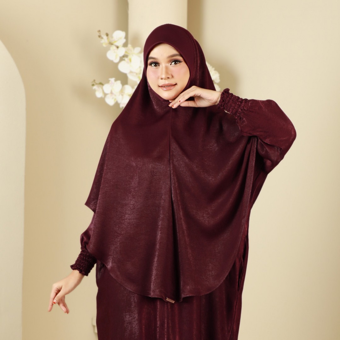 KHIMAR HELIZA- KZ08 (MAROON)