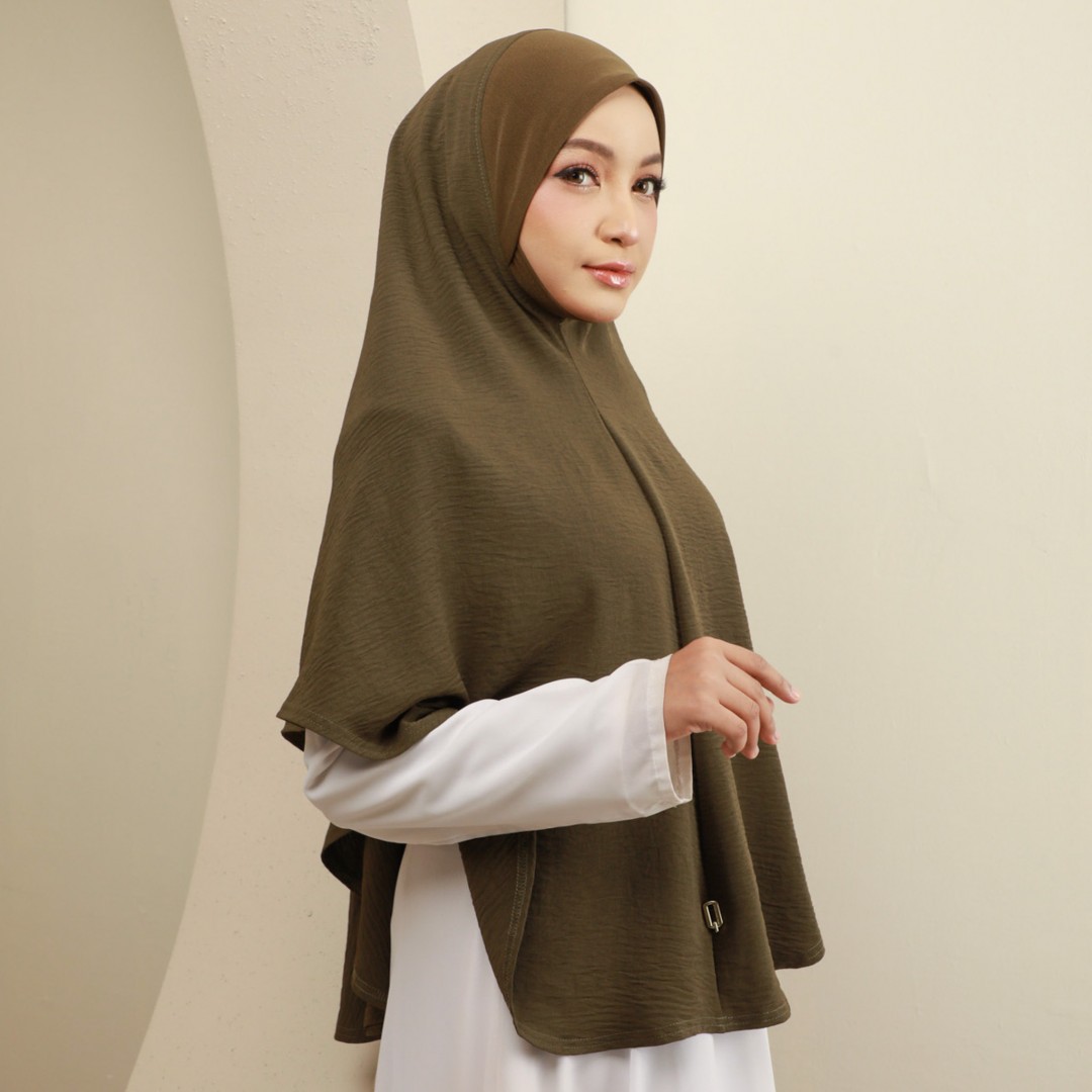 RABIATUL KHIMAR - RT08 OLIVE GREEN