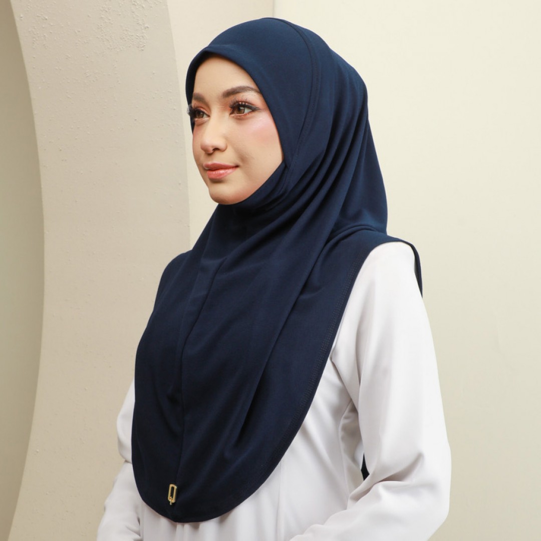 MAZNEE PLAIN - MZ25 (NAVY BLUE)