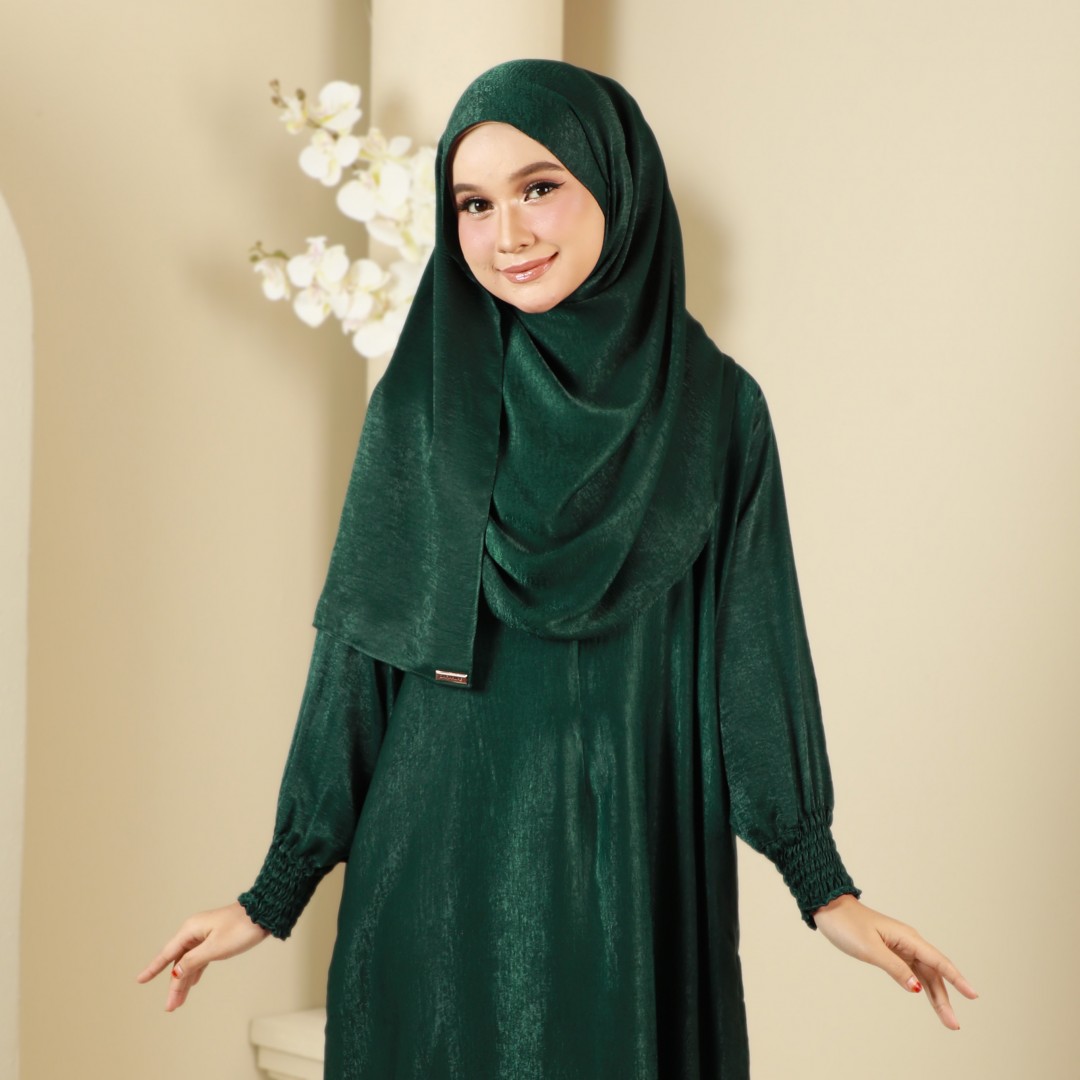 SHAWL HELIZA- SZ10 (EMERALD GREEN)